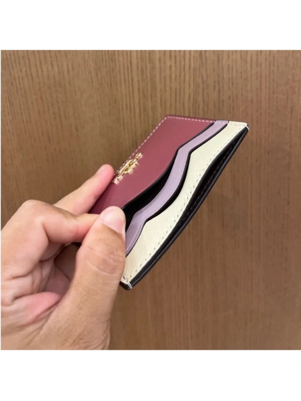 Coach Petal Card Case# CW923